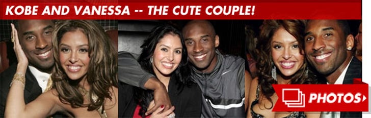 Kobe and Vanessa -- The Cute Couple