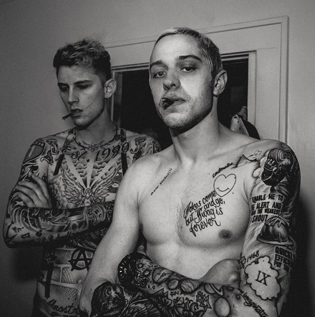 Machine Gun Kelly (29) vs. Pete Davidson (25)
