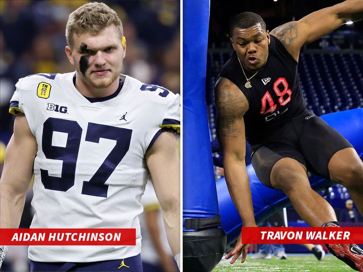 NFL draft attendees in Las Vegas include Aidan Hutchinson