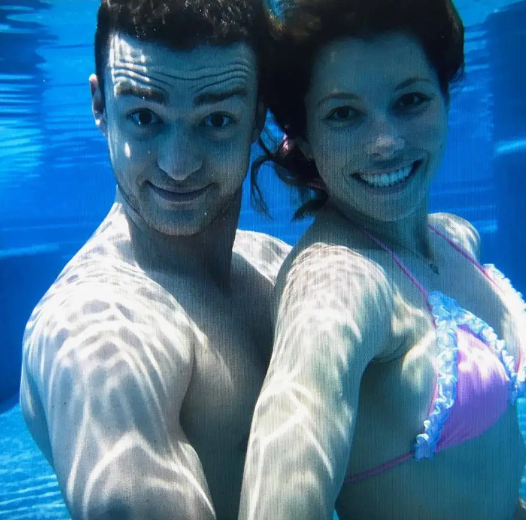 Justin Timberlake and Jessica Biel