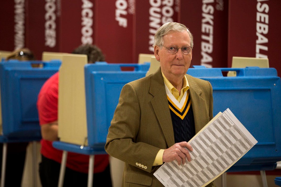 Mitch McConnell Through The Years 0