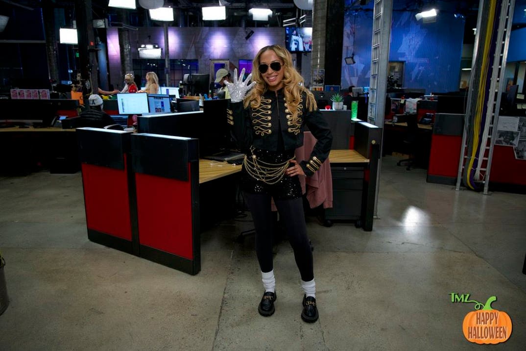 Karah as Michael Jackson