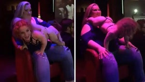 Mama June -- Slaps a Little Ass at Strip Club (VIDEO)