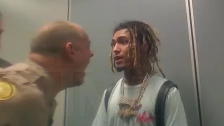 Body Cam Video Shows Lil Pump S Shouting Match With Cops