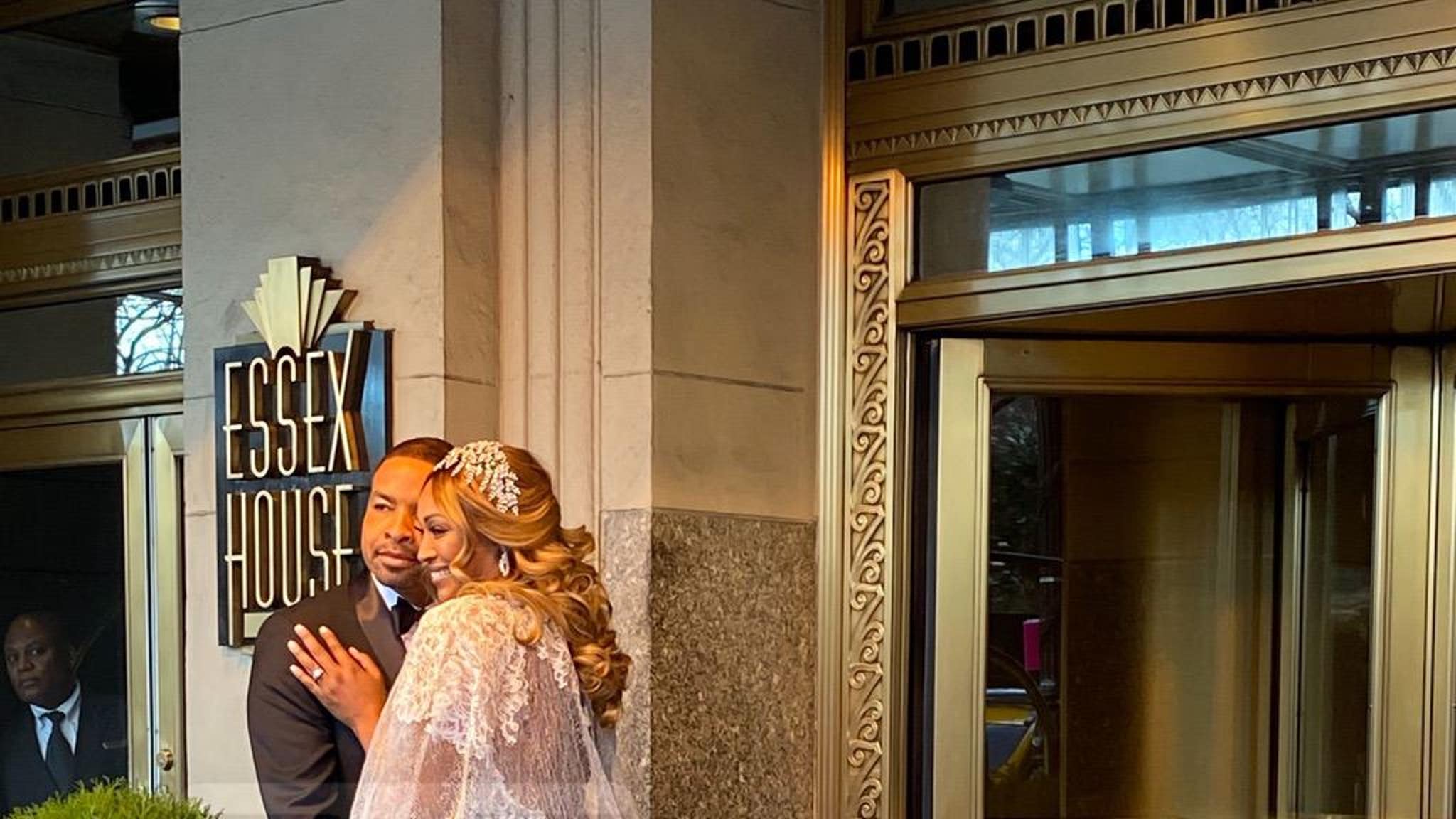 Cynthia Bailey and Mike Hill Wedding Sneak Peak