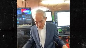 Ron Paul Wears Daisy Dukes with Suit Jacket for Interview