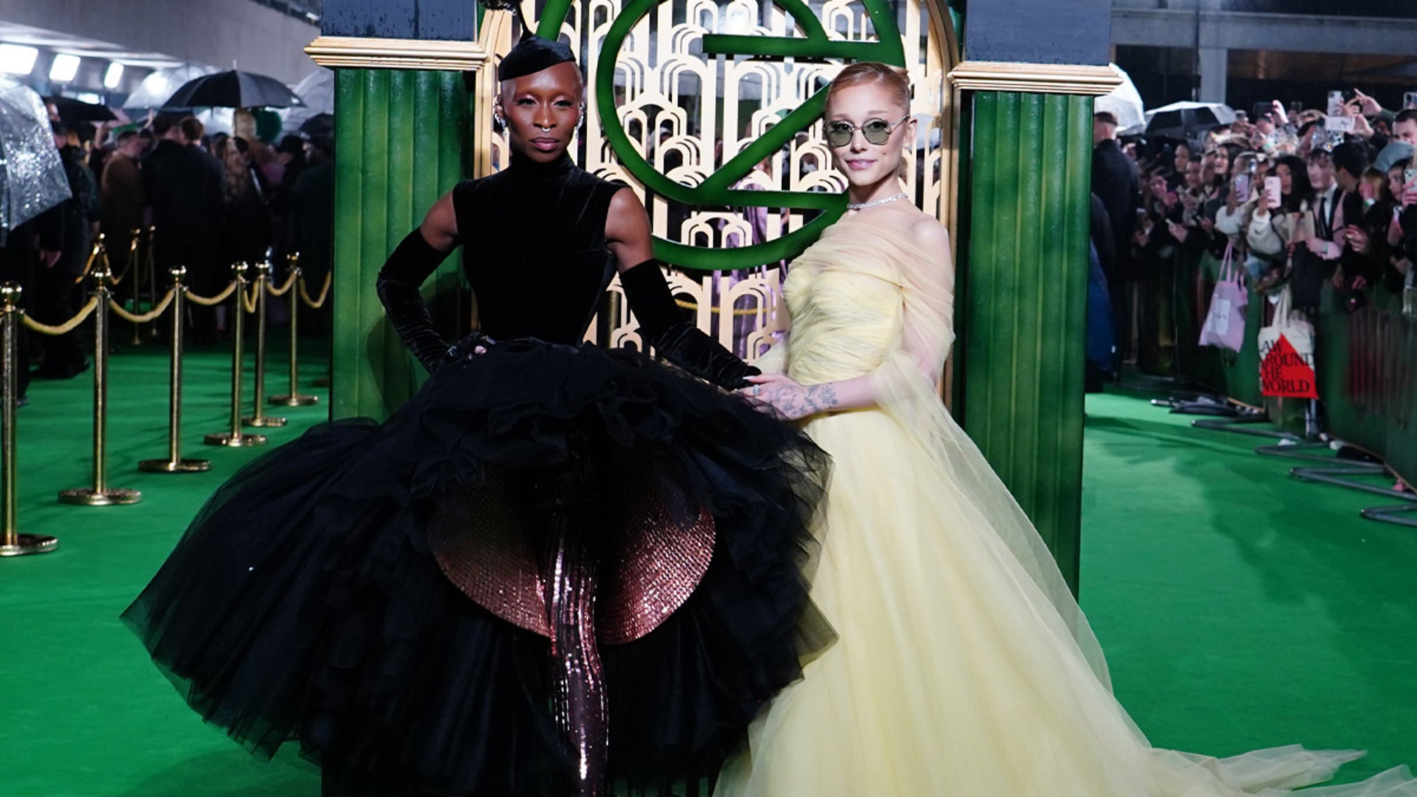 Ariana Grande and Cynthia Erivo Stun at ‘Wicked’ Premiere in London