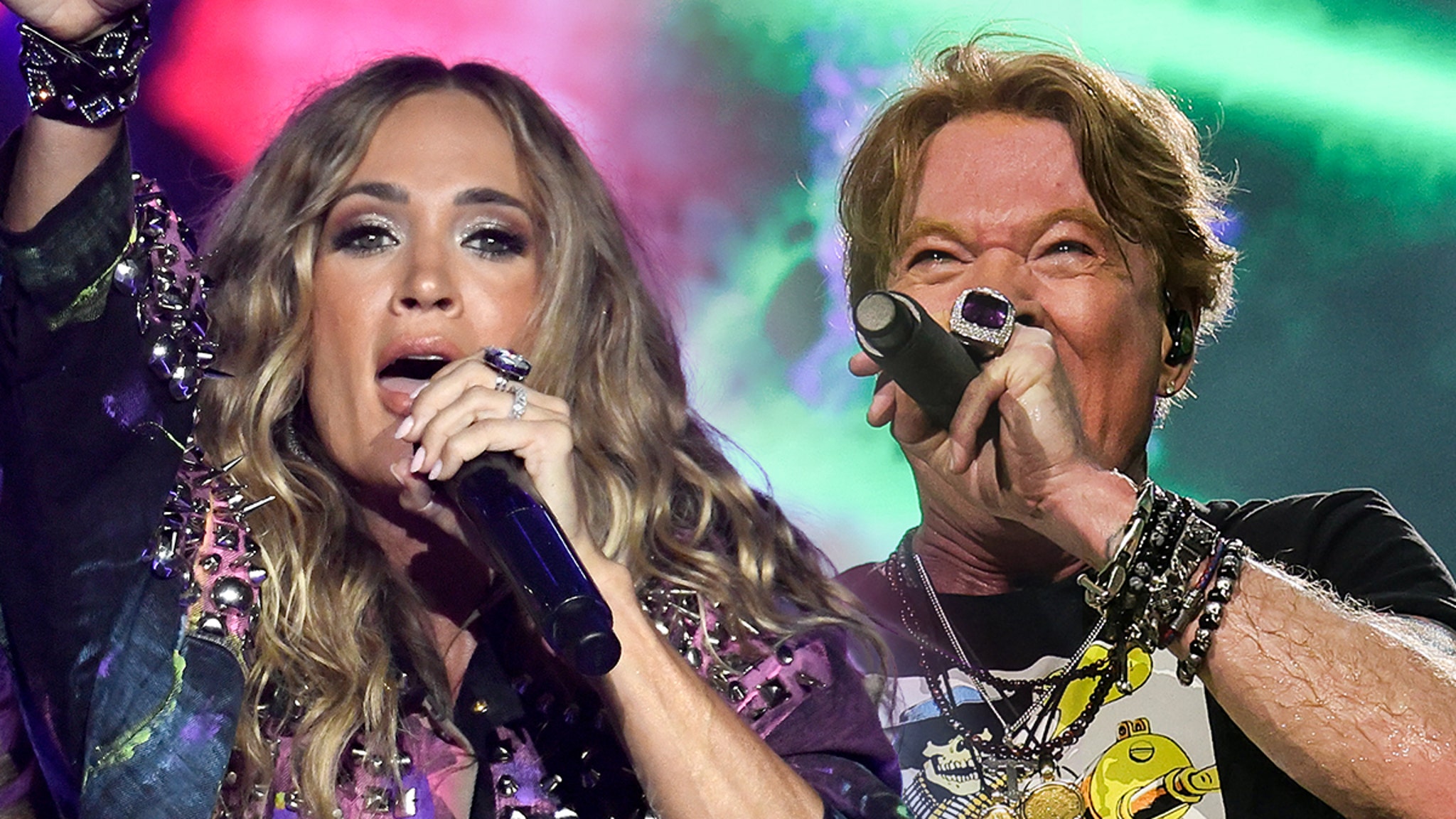 Carrie Underwood Sings 'Sweet Child O' Mine' With Guns N’ Roses