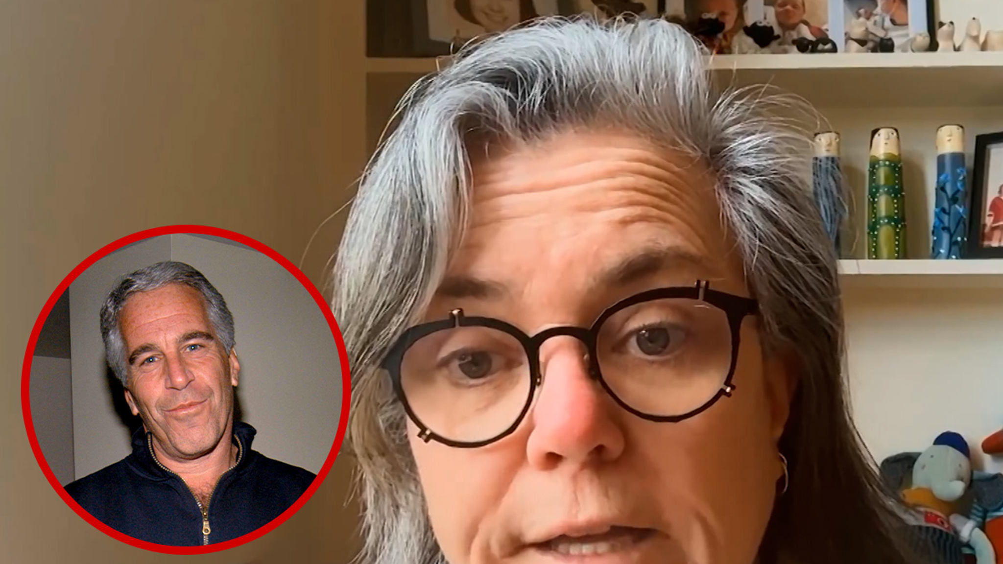 Rosie O'Donnell Says ABC Wouldn't Let Her Have Epstein Victims on 'Jimmy Kimmel'