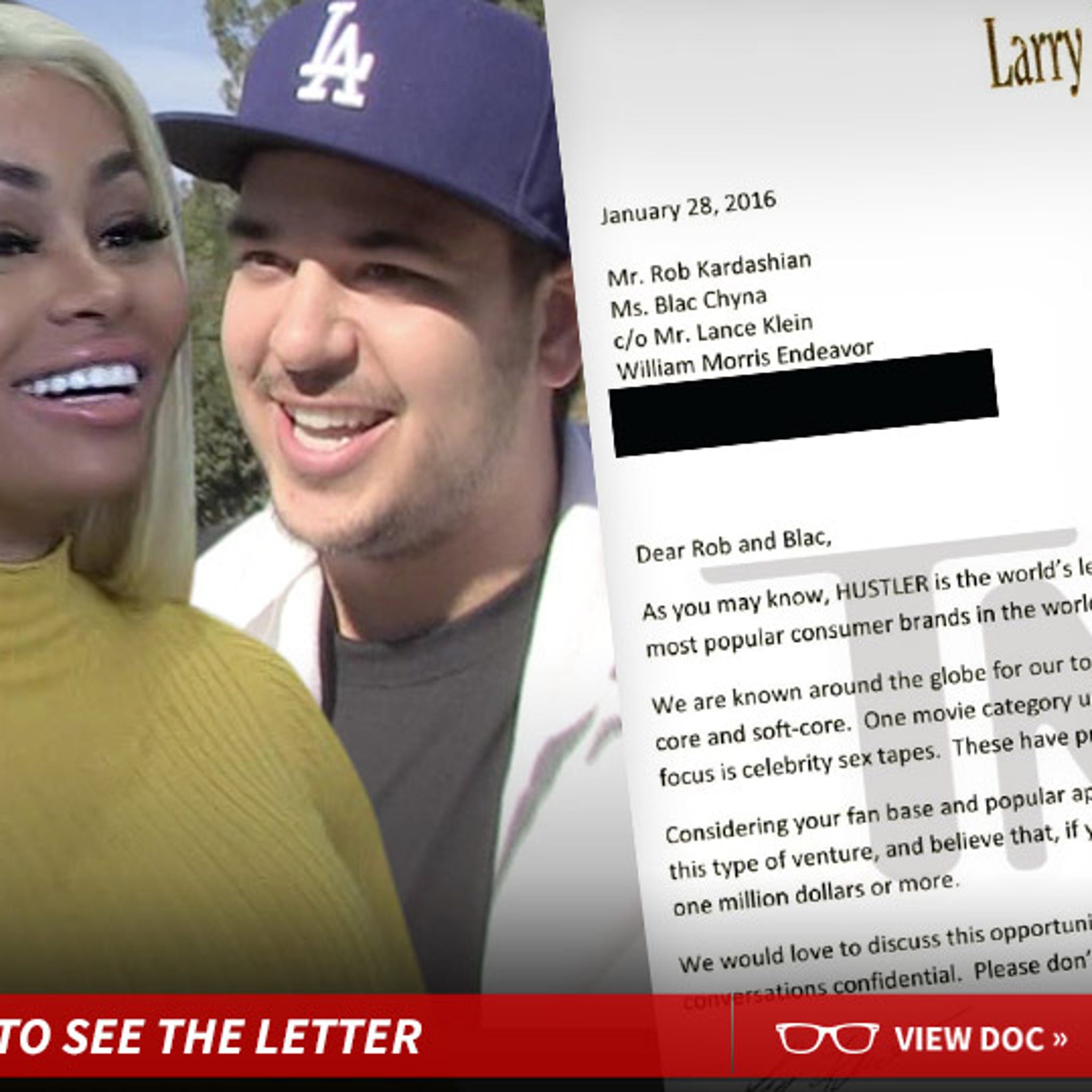 Hustler to Rob Kardashian: Really Wanna Screw Your Family?