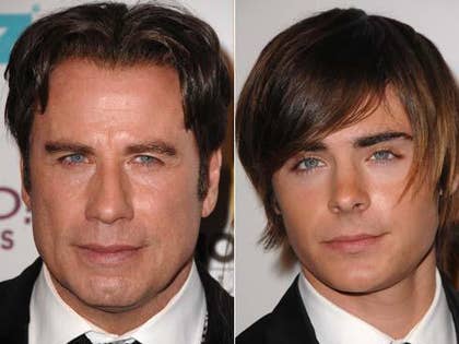 John Travolta and Zac Efron