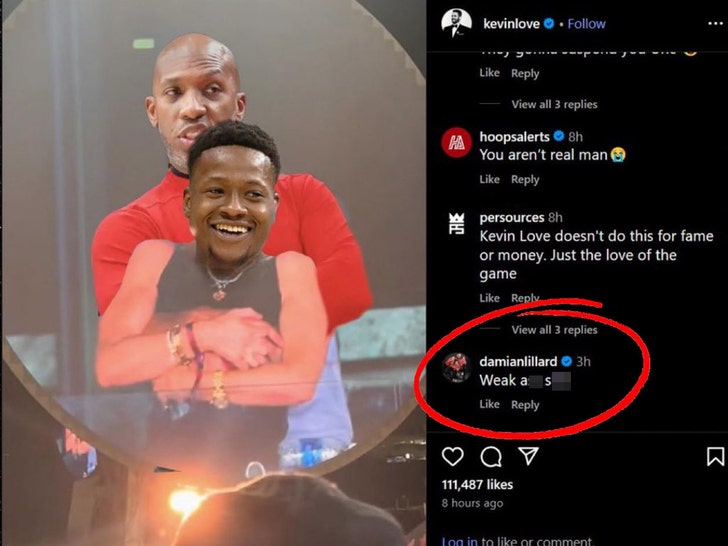 Damian Lillard comentou no Instagram de Chauncey Billups