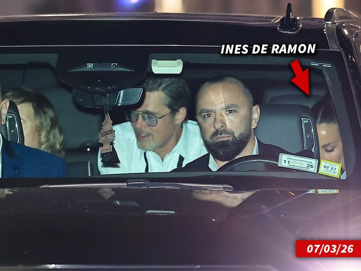 sub brad pitt ines de ramon backgrid