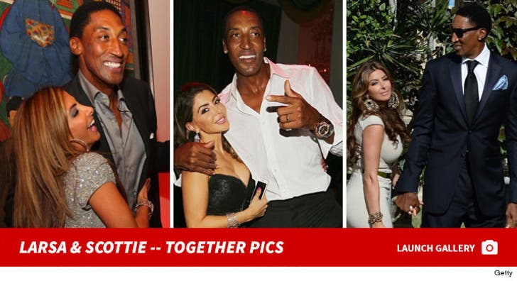 Scottie and Larsa Pippen -- Together Photos
