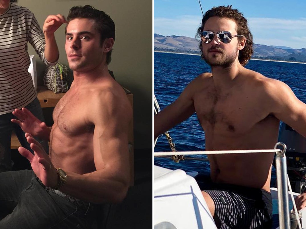 Zac Efron (30) vs. Dylan Efron (26)