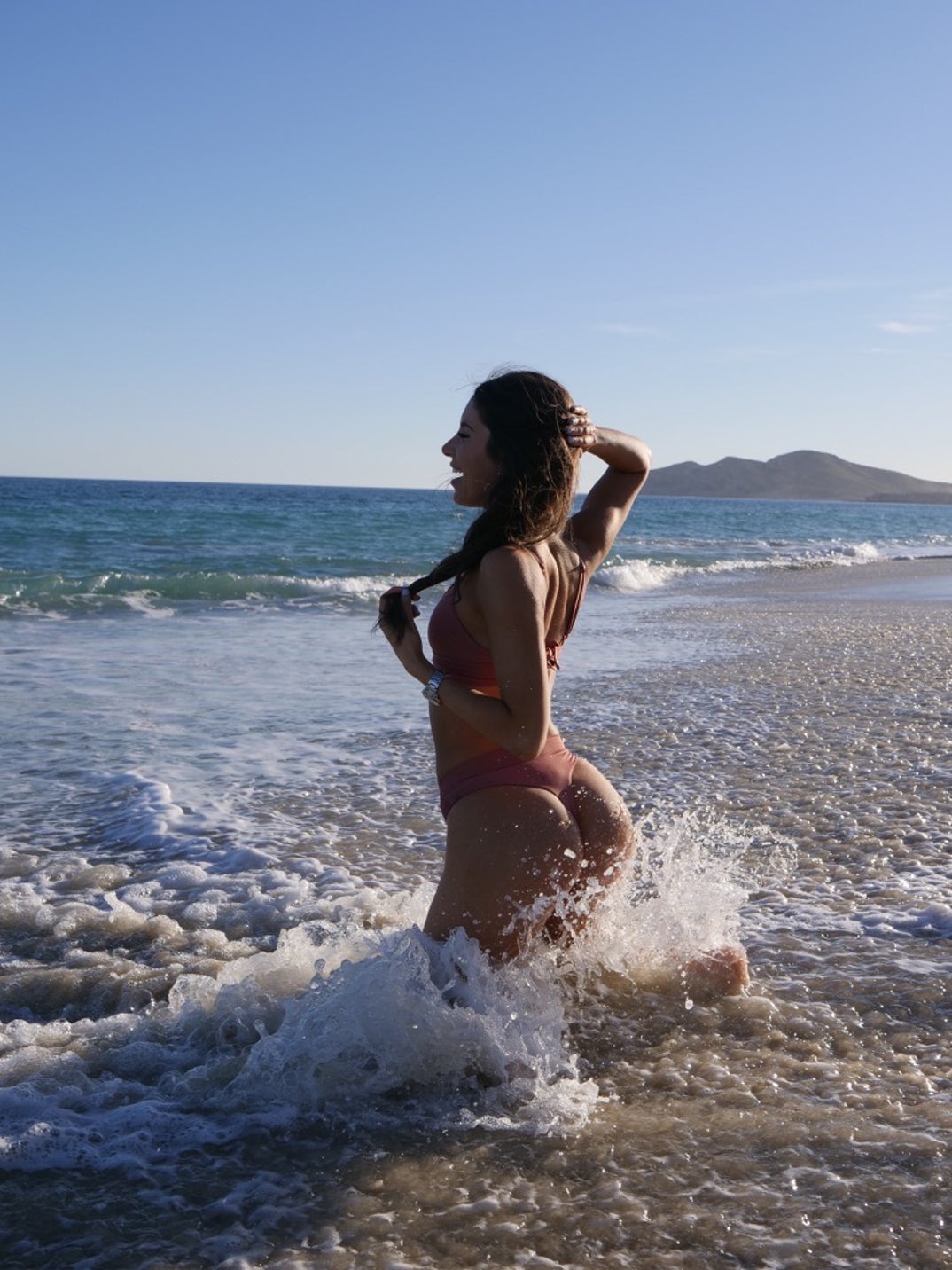 Jen Selter Thongs Out On the Beach in Cabo