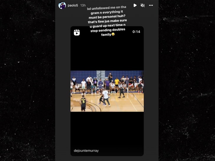 Dejounte Murray, Paolo Banchero have beef following pro-am dunk
