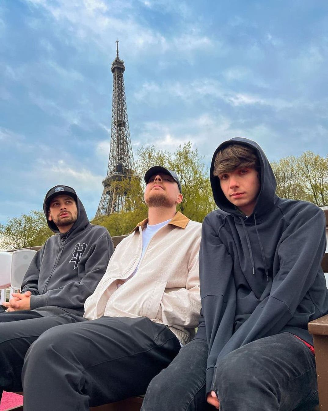Chandler Hallow, Mr. Beast and Karl Jacobs
