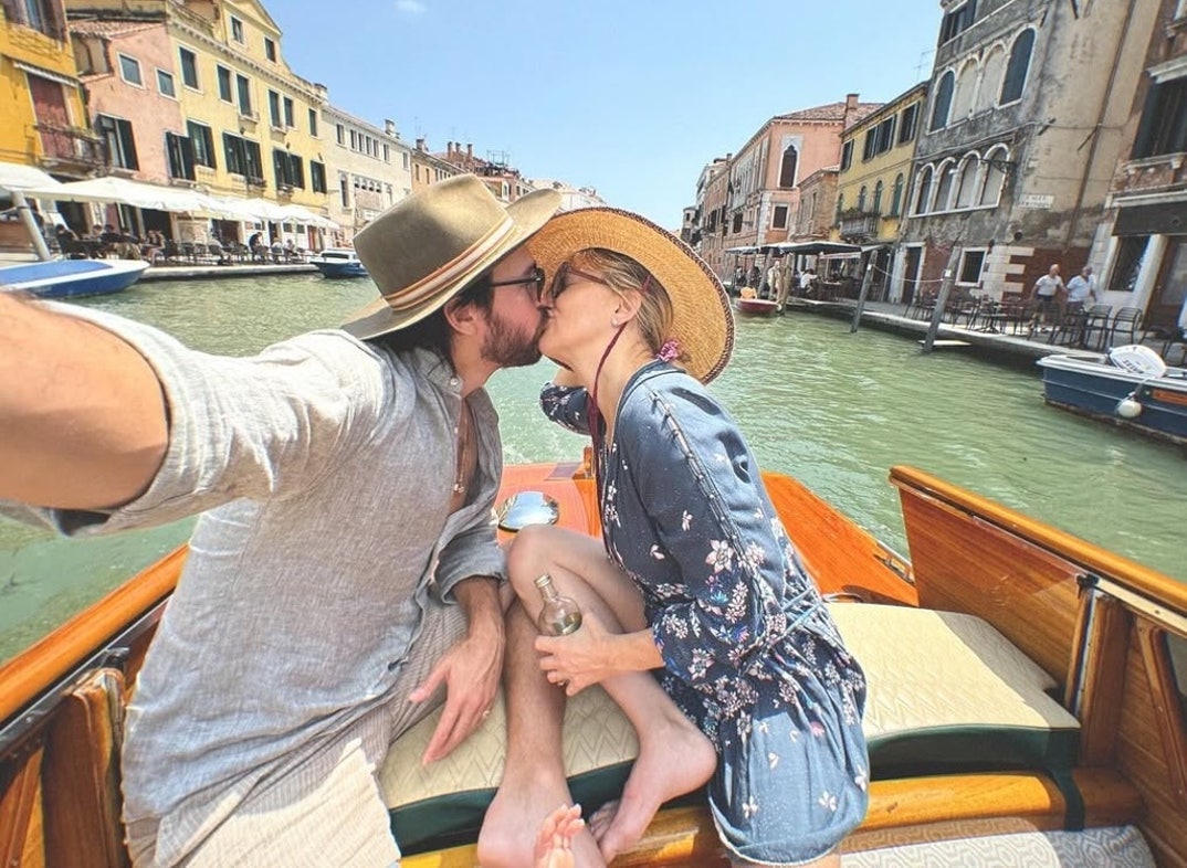 Danny Fujikawa and Kate Hudson