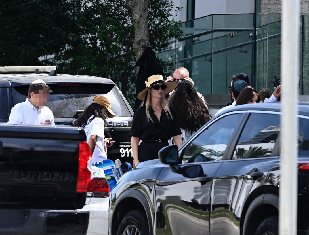 Ivanka Trump Attending Service in Miami 1