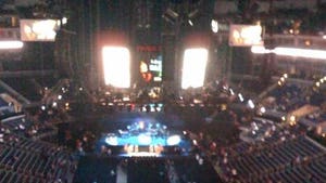 Michael Jackson Memorial -- Inside Staples Center