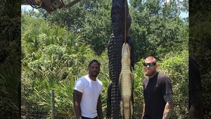 Miami Heat Stars -- GATOR RAID ... Team Up for Swamp Hunt