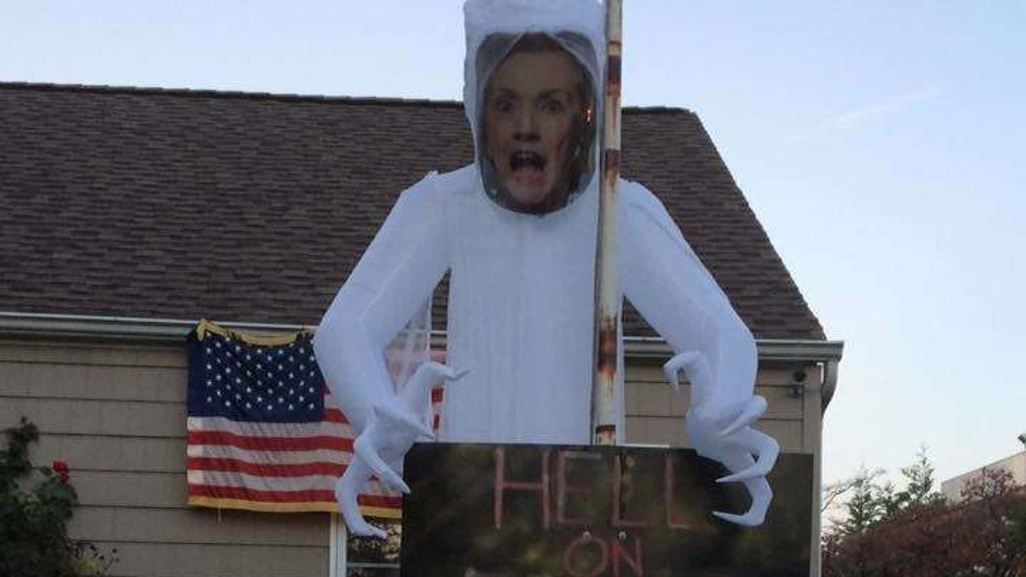 Hillary Clinton Haunted House