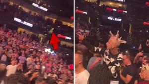 'Island Boys' TikTokers Get Heckled, Doused by Crowd at Jake Paul Fight