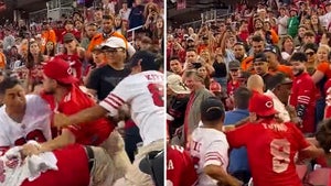 49ers Fans Get In Massive Brawl at Preseason Game, One Knocked Out
