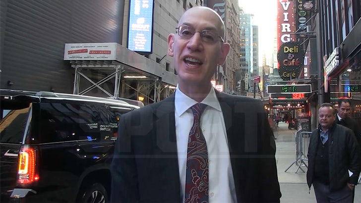 Adam Silver Wears SKIMS After Kim Kardashian/NBA Deal, 'Strongly Recommend