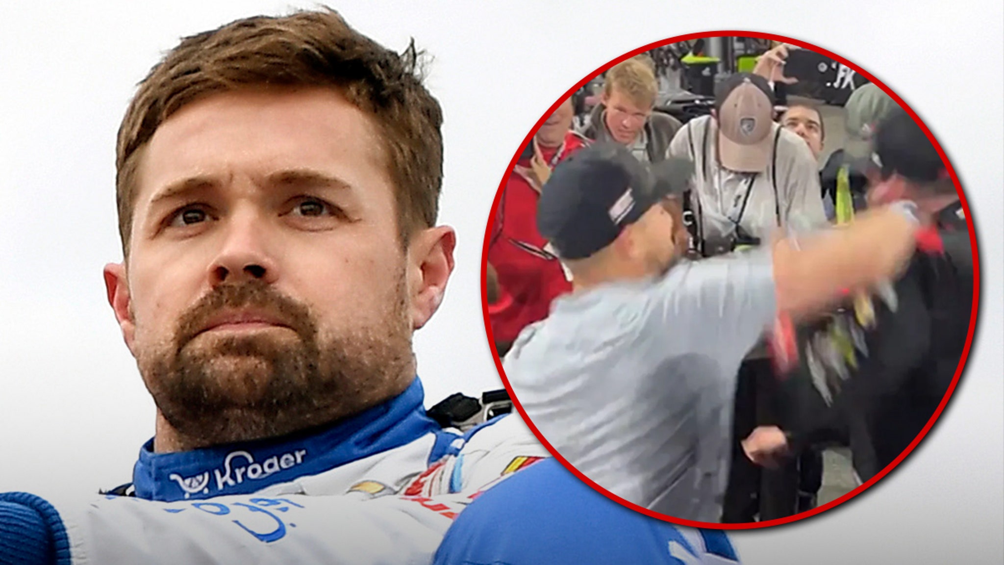 Ricky Stenhouse Jr. Fined $75k For Fighting Kyle Busch, Dad Suspended