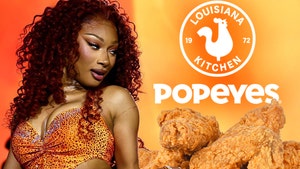 Megan Thee Stallion Popeyes logo