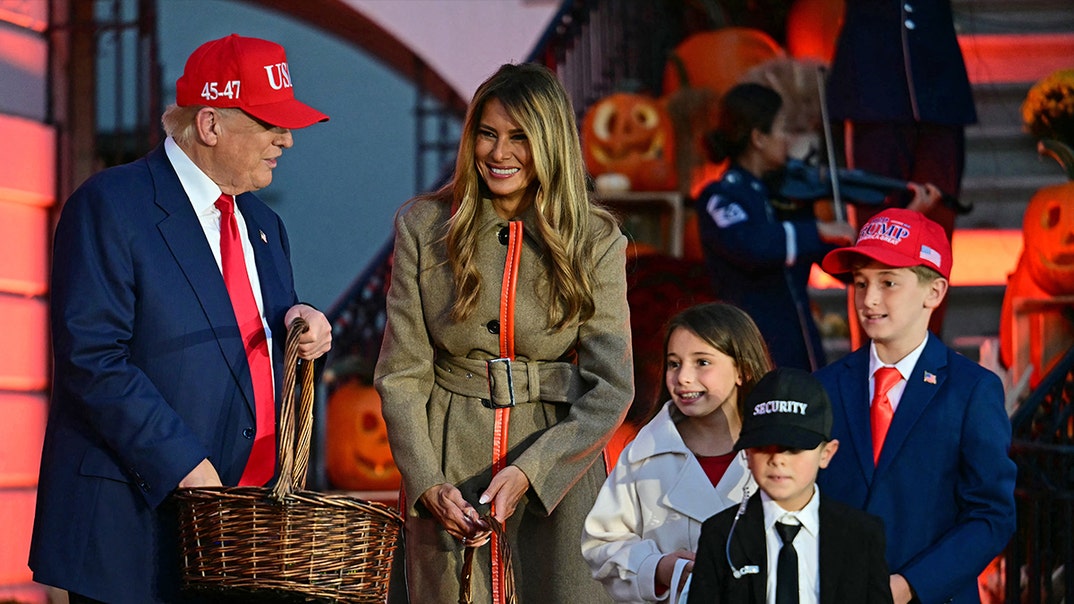 donald trump white house trick or treat getty 1
