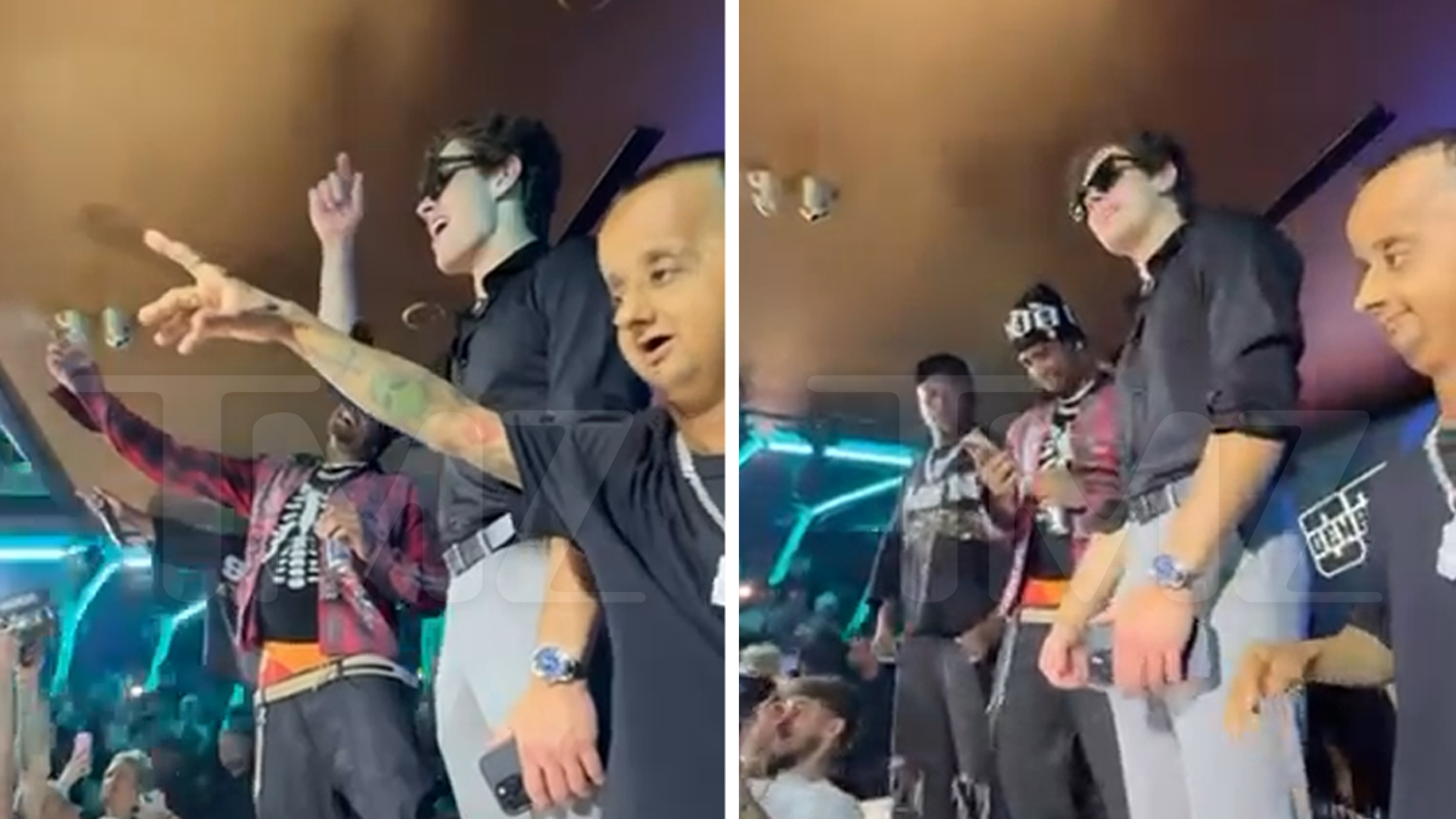 Blueface Turns Up Miami Club With Clavicular After Streamer's Suspected Overdose