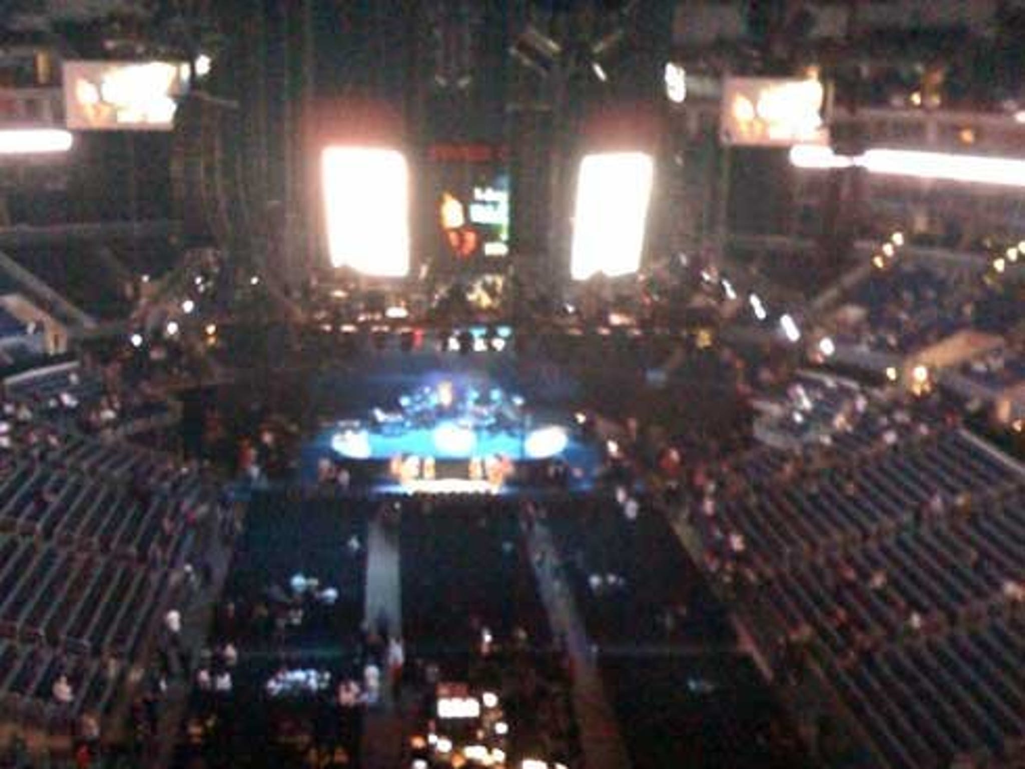 Michael Jackson Memorial -- Inside Staples Center