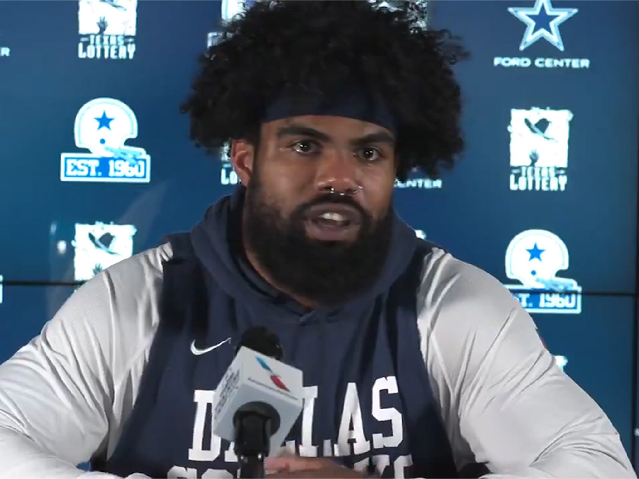 Cowboys Won't Give Ezekiel Elliott Special Rules to Avoid Off-Field