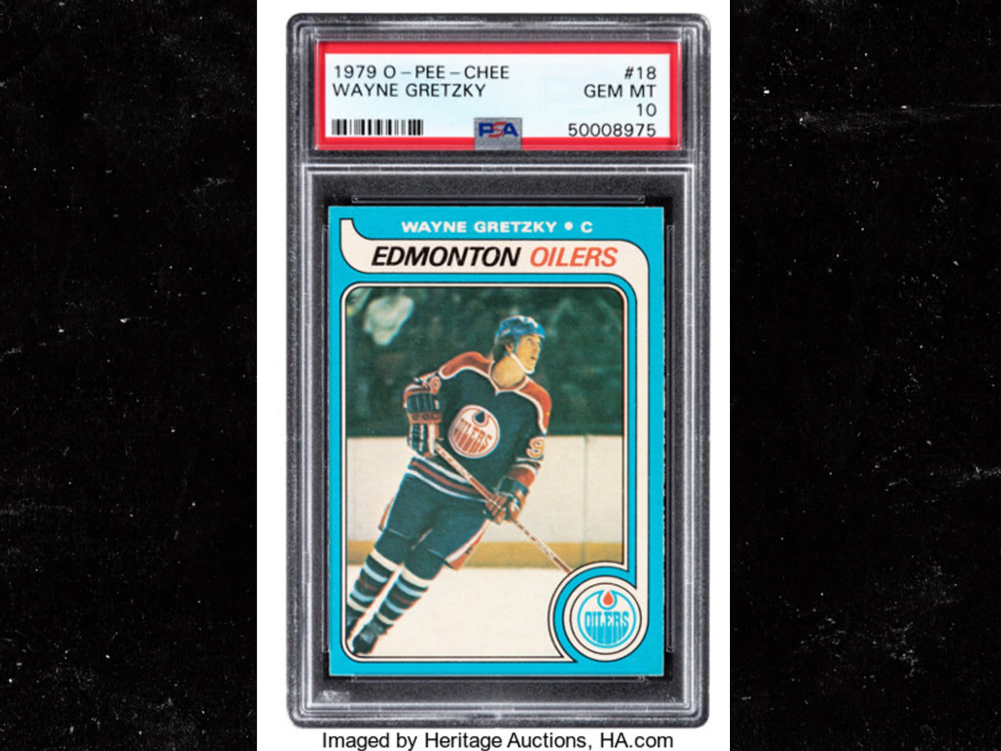 Wayne Gretzky Rookie Card Fetches 1 3 Mil At Auction Most Ever For A Hockey Card