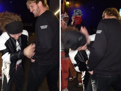 logan paul smacks heckler