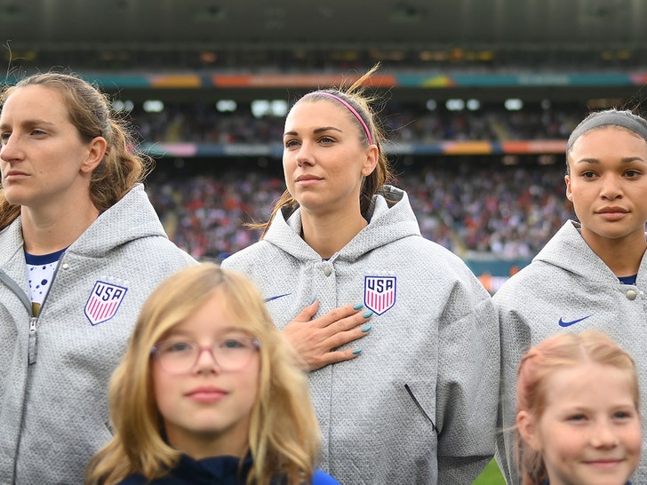 U.S. Women's Soccer Team Silence During National Anthem