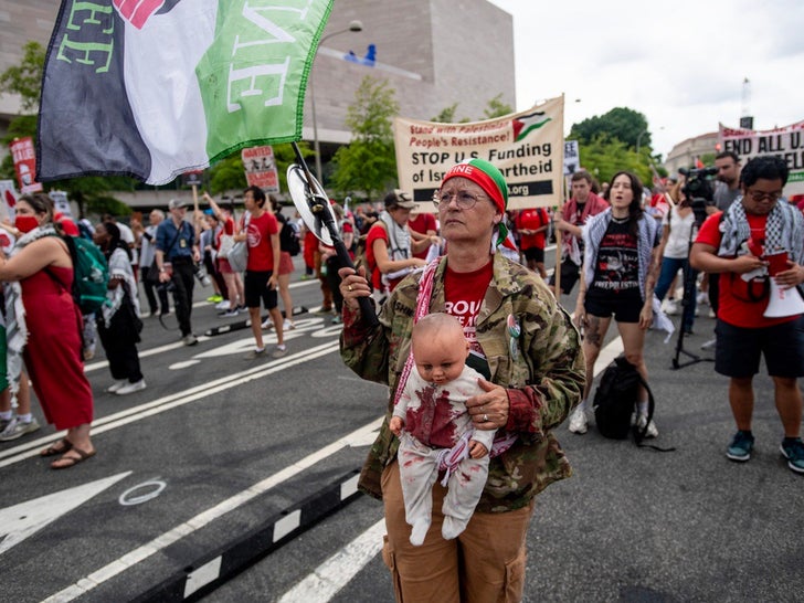 Pro-Palestine Protesters In Washington D.C.