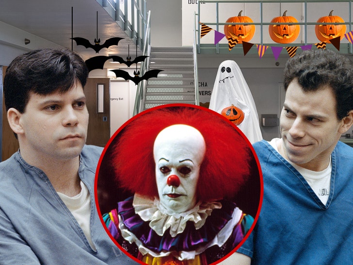 Menendez Brothers Halloween Plans Include ‘It,’ Candy Salad, DIY Taffy