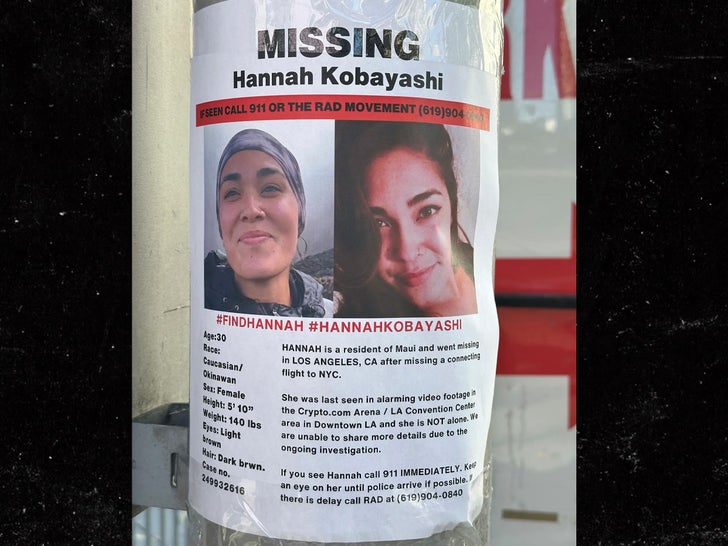 Hannah Kobayashi missing poster