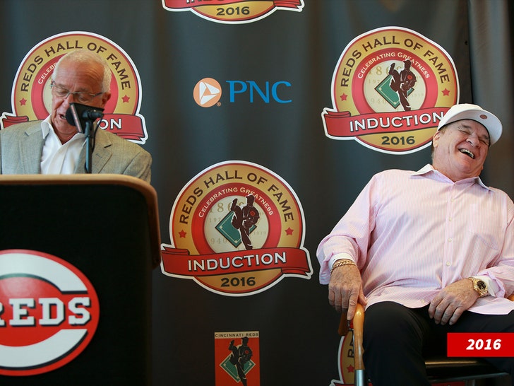 Martin Brand com Pete Rose