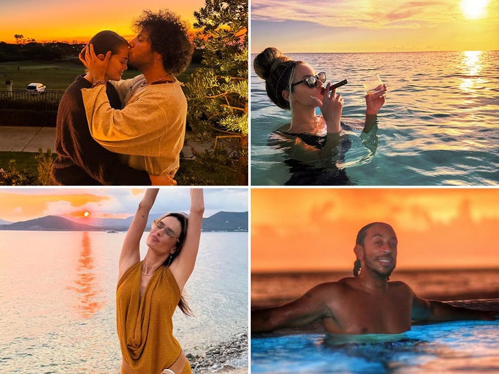 Stars With Sunsets -- It's Going Down!