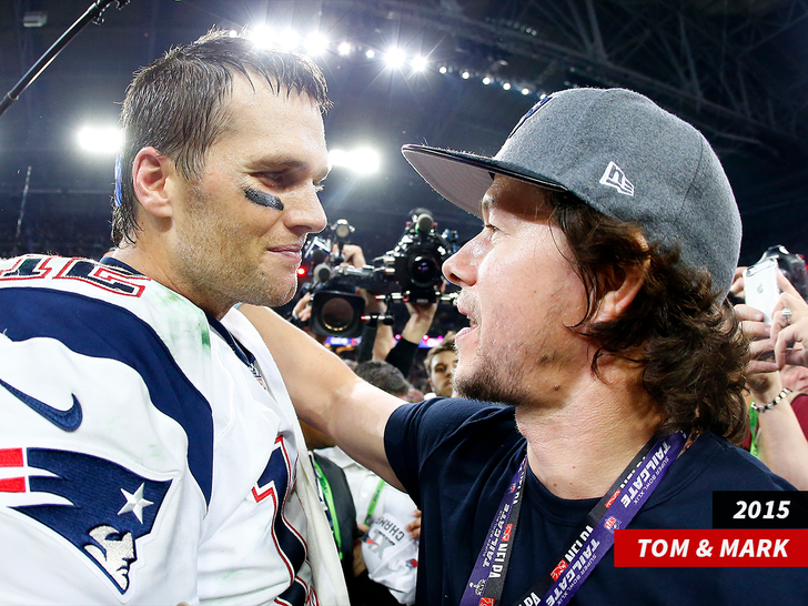 tom brady mark wahlberg sub getty