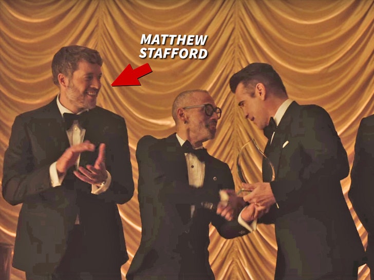 matthew stafford taylor swift music video 2