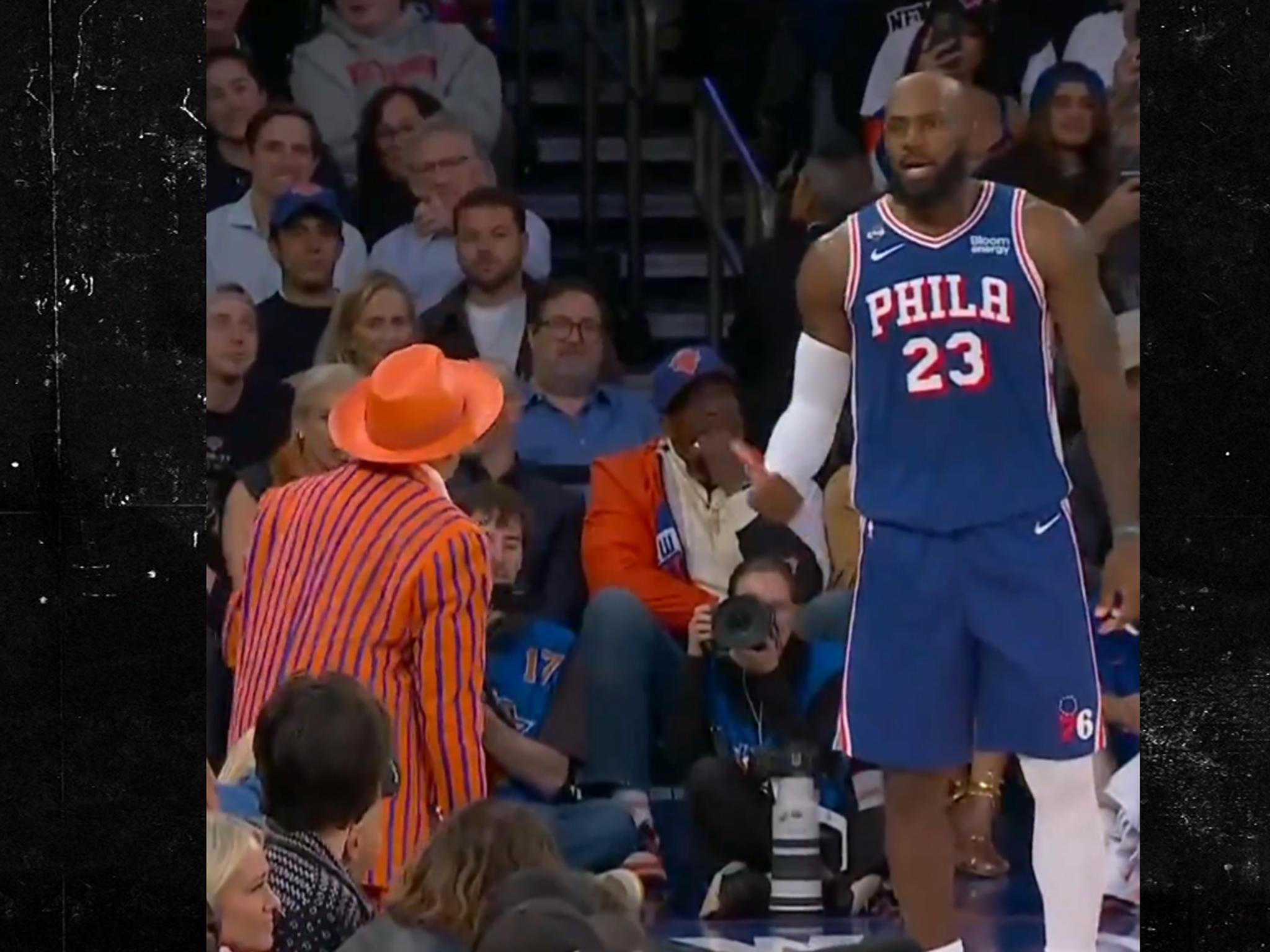 LeBron James Trash-Talks Knicks Fans About Helicopter Rides and Being Soft, Spike Lee Steps In