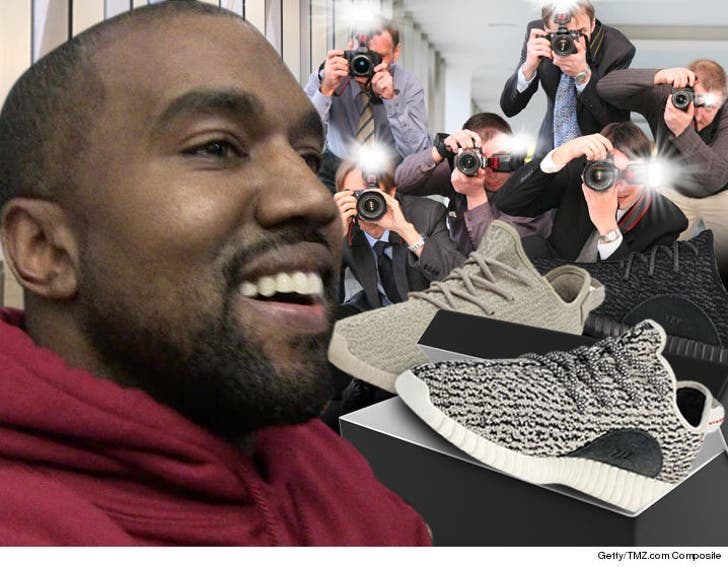 Kanye West Delivers on Promise and Gives Free Yeezys to Paps!