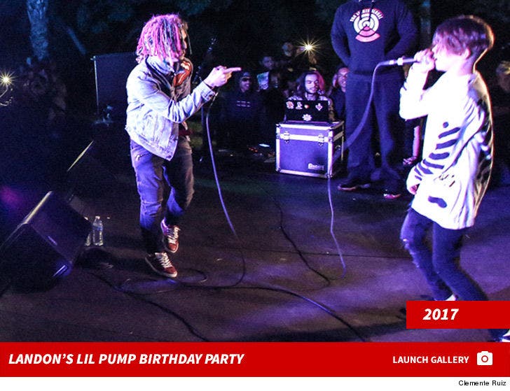 Landon Barker's Lil Pump Birthday Party