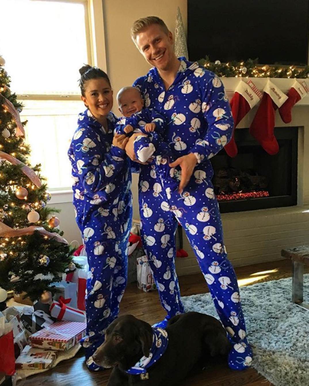 Catherine Giudici and Sean Lowe